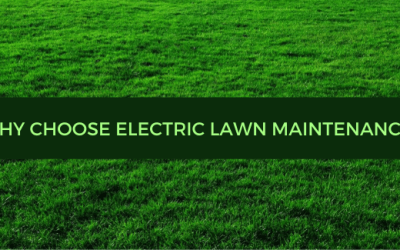Why choose electric lawn maintenance?